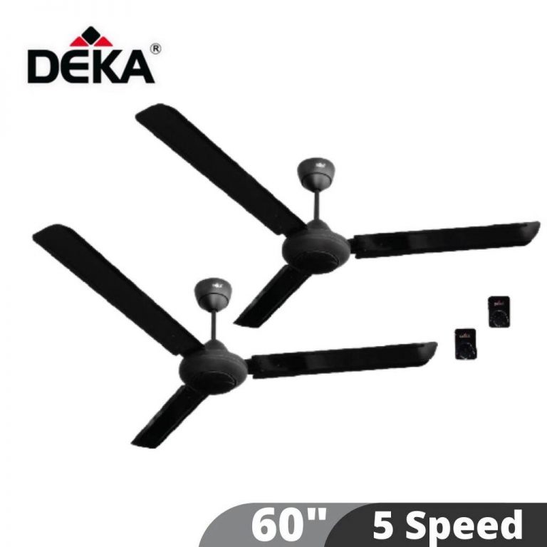 DEKA DR9 60" inch Regulator Ceiling Fan 5 Speed Control 3 Fan Blade